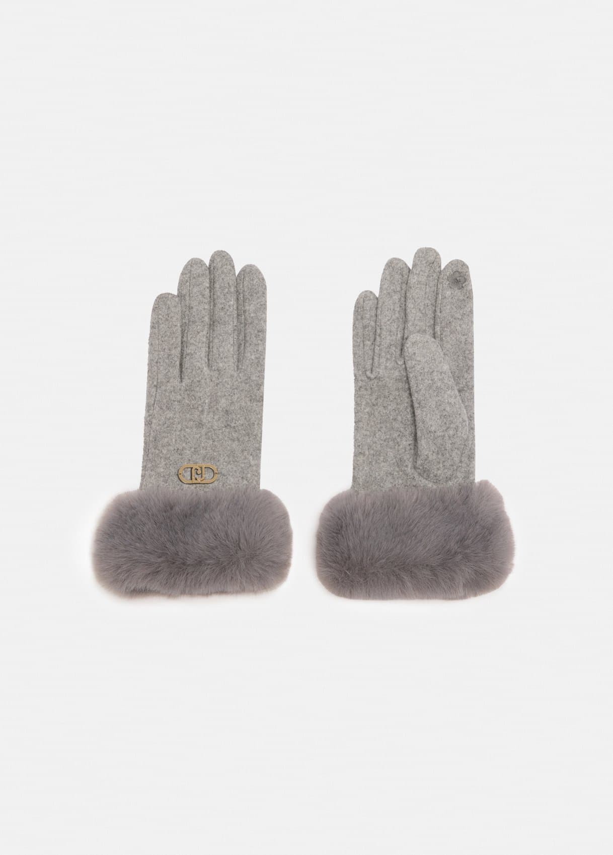 Liu Jo Gants Avec Détails En Imitation Fourrure