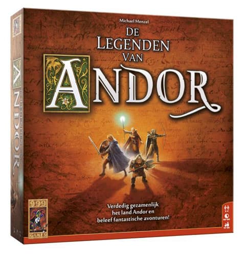 De Legenden van Andor - 999 Games Bordspel|Coöperatief