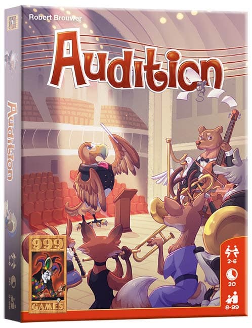 Audition - 999 Games Jeu de cartes