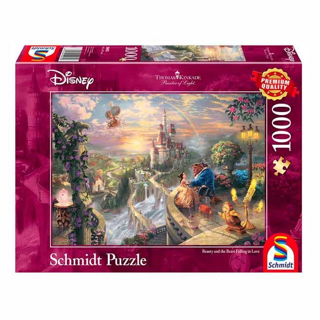 Beauty and the Beast: Falling in Love (1000) - Schmidt Jigsaw puzzle
