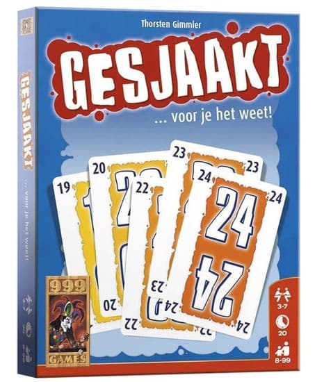 Gesjaakt - 999 Games Kaartspel