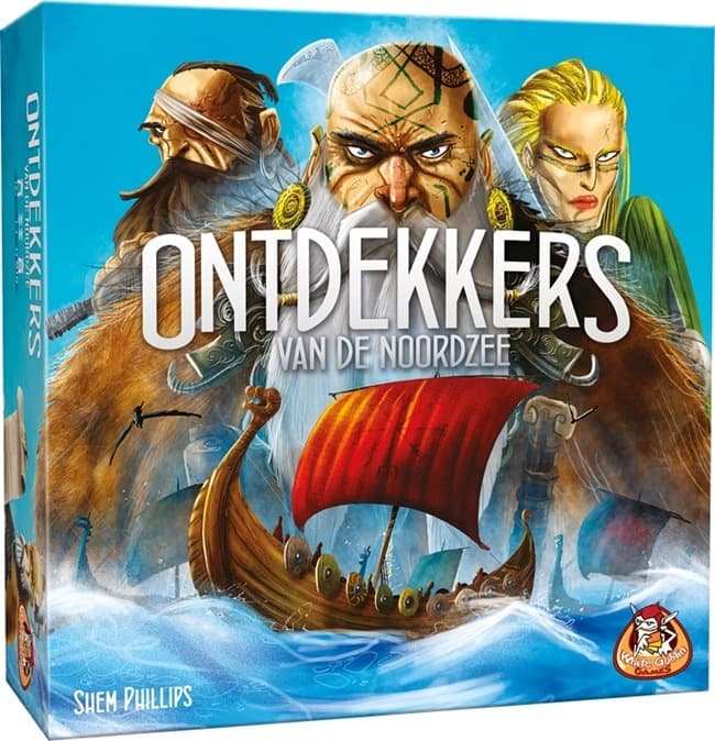 Ontdekkers van de Noordzee - White Goblin Games Bordspel