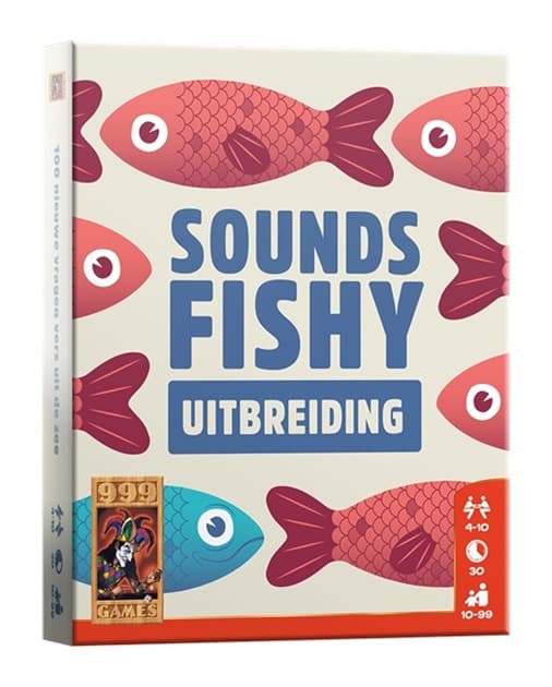 Sounds Fishy uitbreiding - 999 Games Partyspel