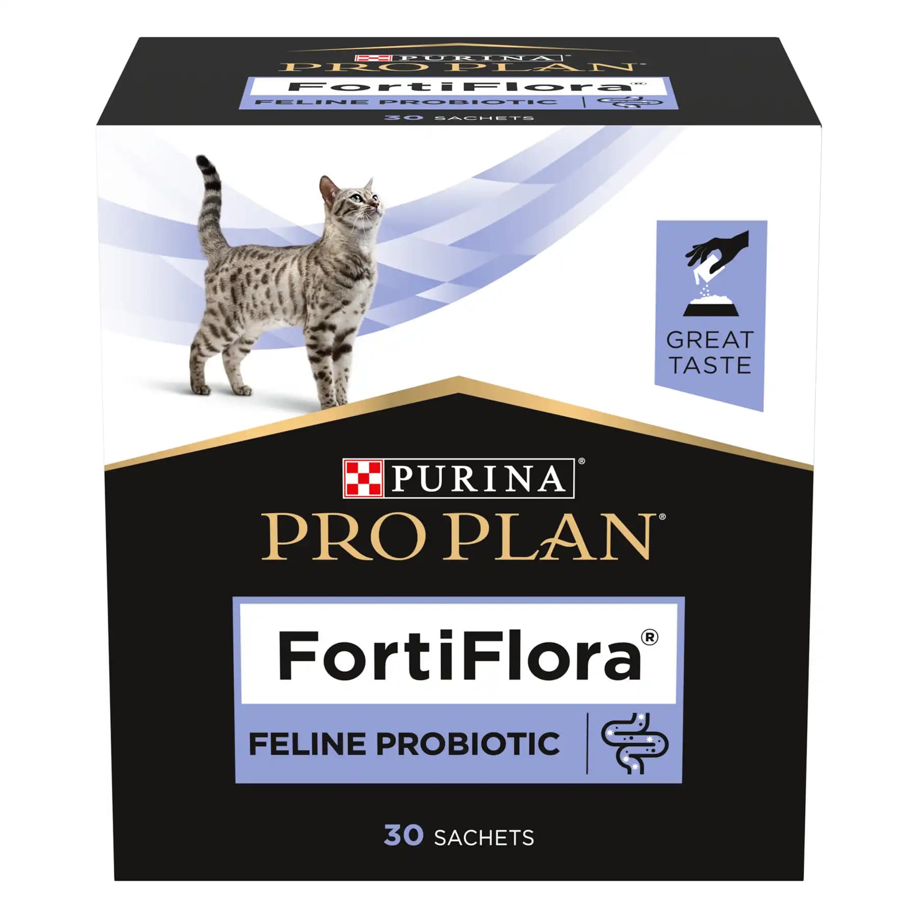 FortiFlora Feline Probiotica voor katten | #1 Dierenarts aanbevolen | 30x1g