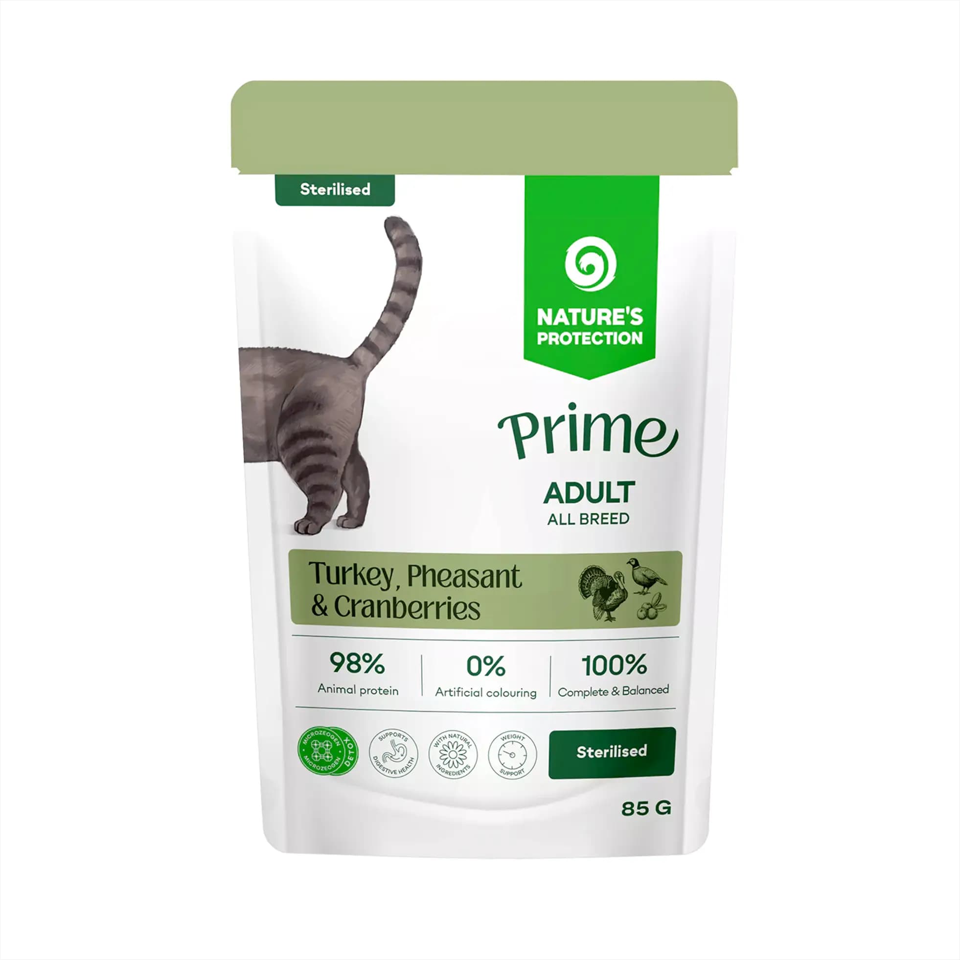Prime Gesteriliseerd | 32% Kalkoen & 4% Fazant | 1×85 g