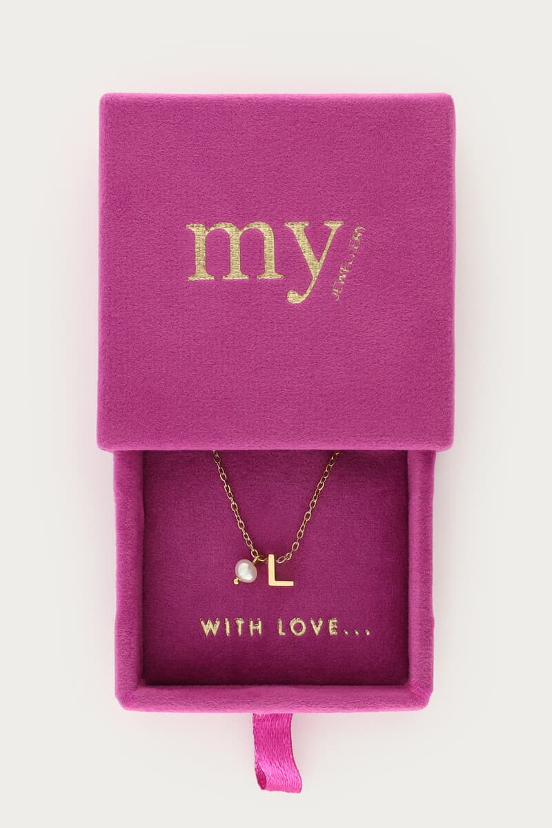Initial Kette mit Süßwasserperle | My Jewellery