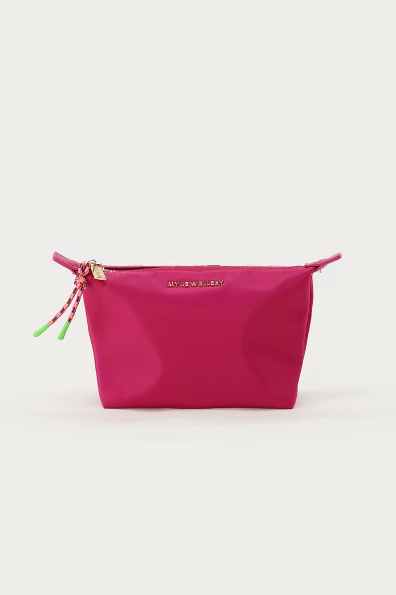 Kleine pinke Kulturtasche | My Jewellery