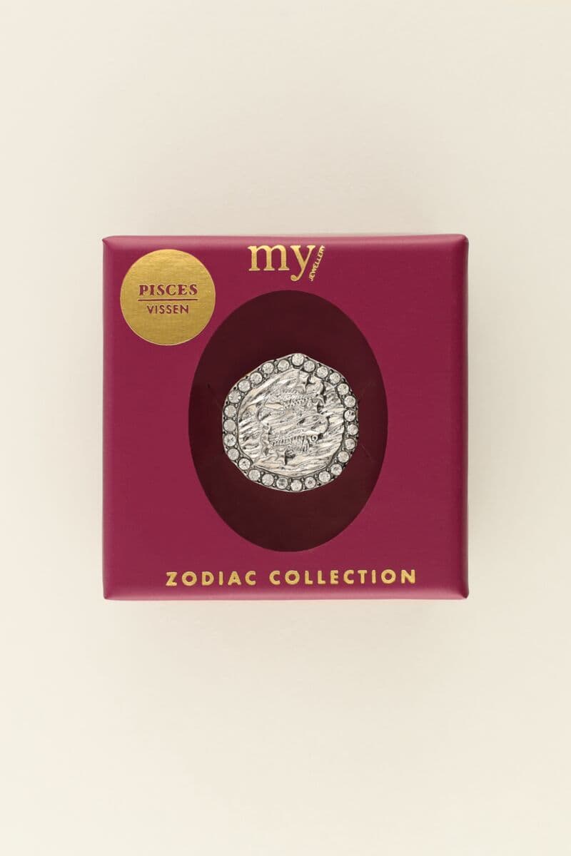 Sternzeichen Ring mit Strass | My Jewellery