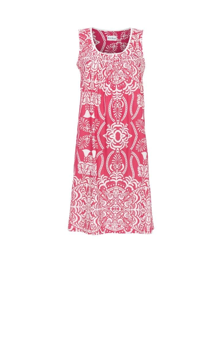 Ringella Nachthemd zonder mouw 6221014 637 Paradise Pink Pyjama / Nachthemd - Paradise Pink - Maat 38