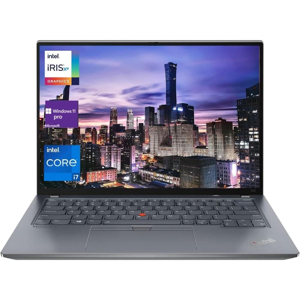 Lenovo ThinkPad X13 Gen 2 - Intel Core i5-11e Generatie - 13 inch - 8GB RAM - 256GB SSD - Windows 11 Home + 2x 23 inch Monitor