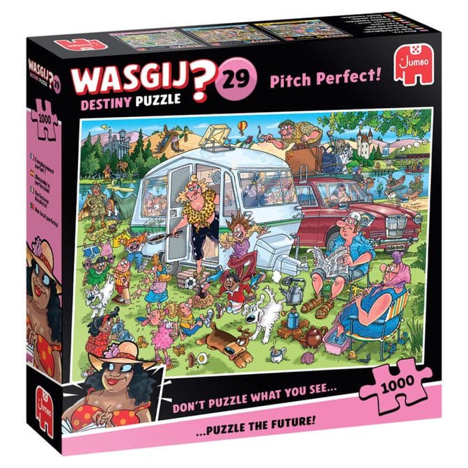 Wasgij – Destiny 29 – Op de camping! (1000) – Legpuzzel – Jumbo