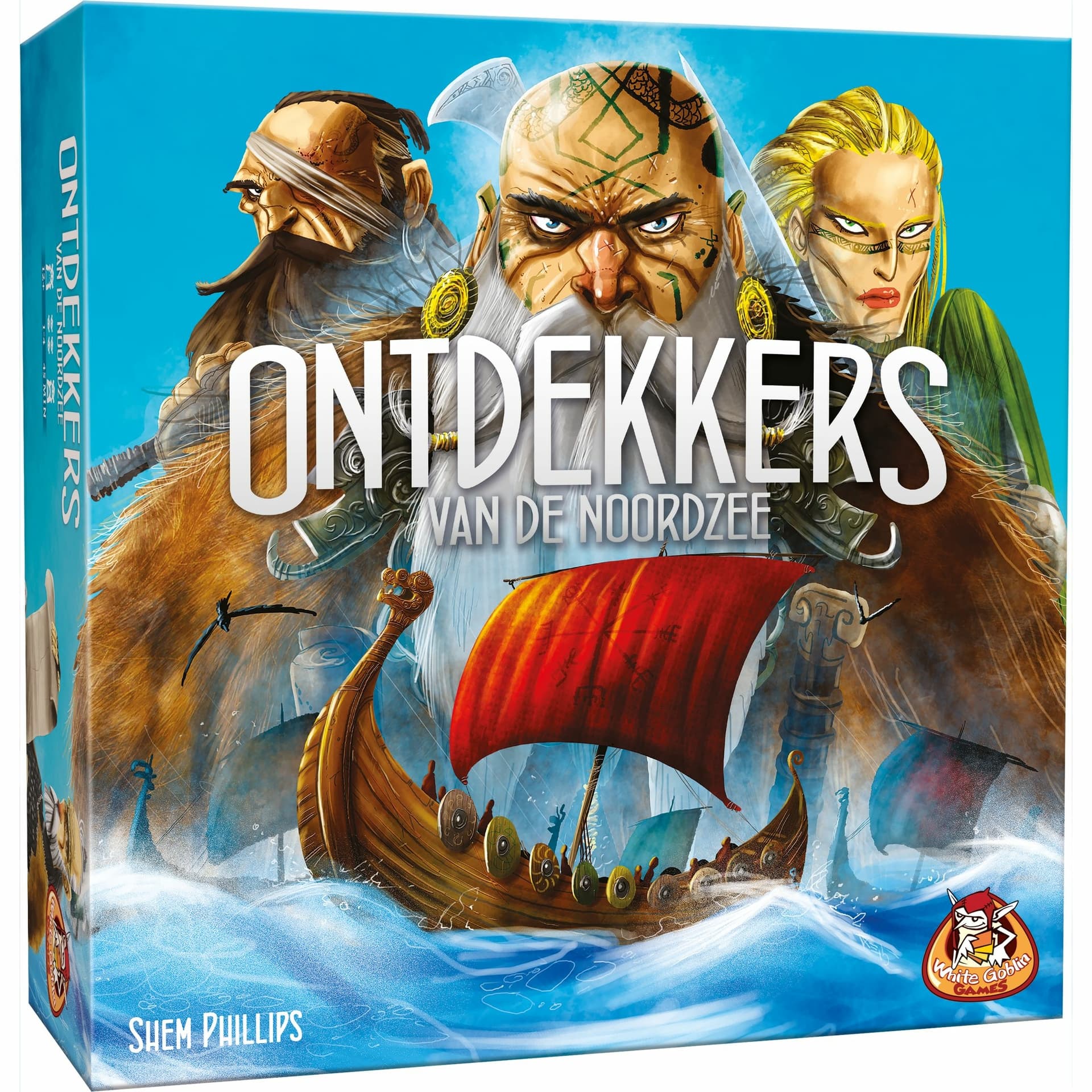 Ontdekkers van de Noordzee – Bordspel – White Goblin Games