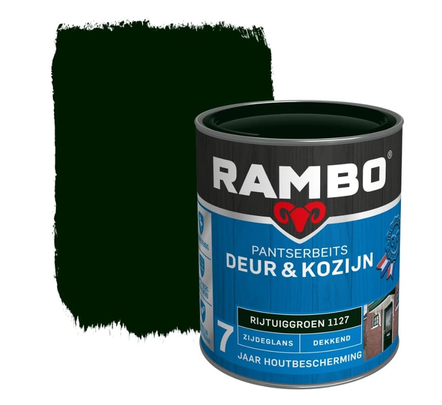 Rambo Pantserbeits Deur & Kozijn Dekkend Rijtuigengroen | L2.10.12 1.5L