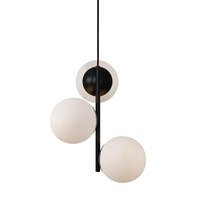 Nordlux Lilly LED Hanglamp | 3x E14 Max 40W | Dimbaar | Zwart